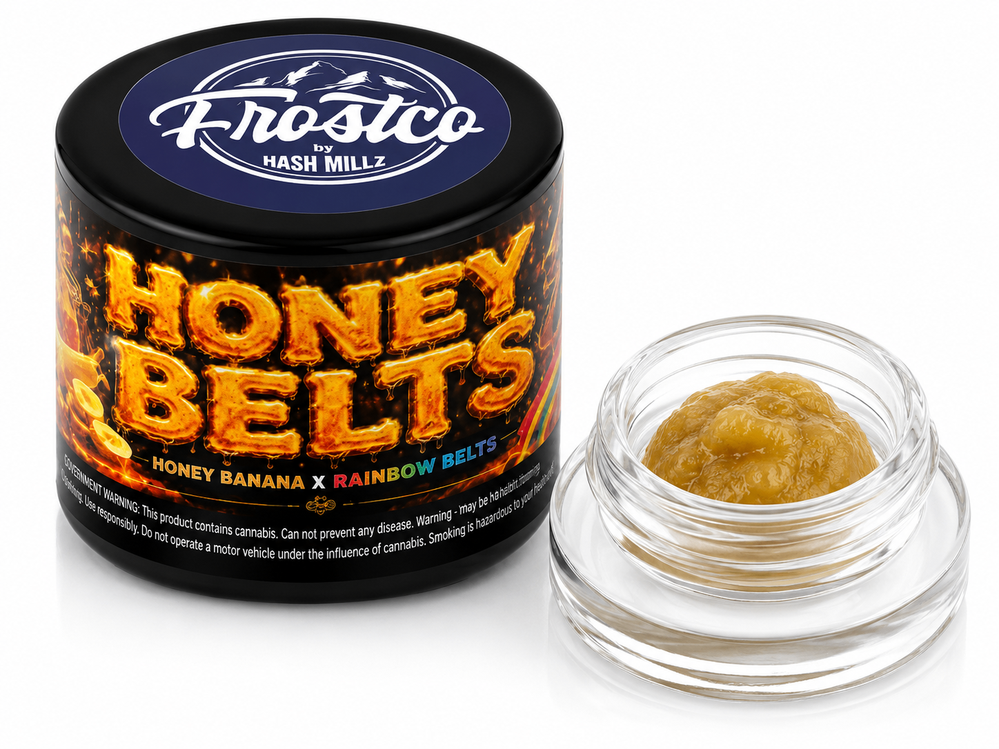 Honey Belts solventless rosin