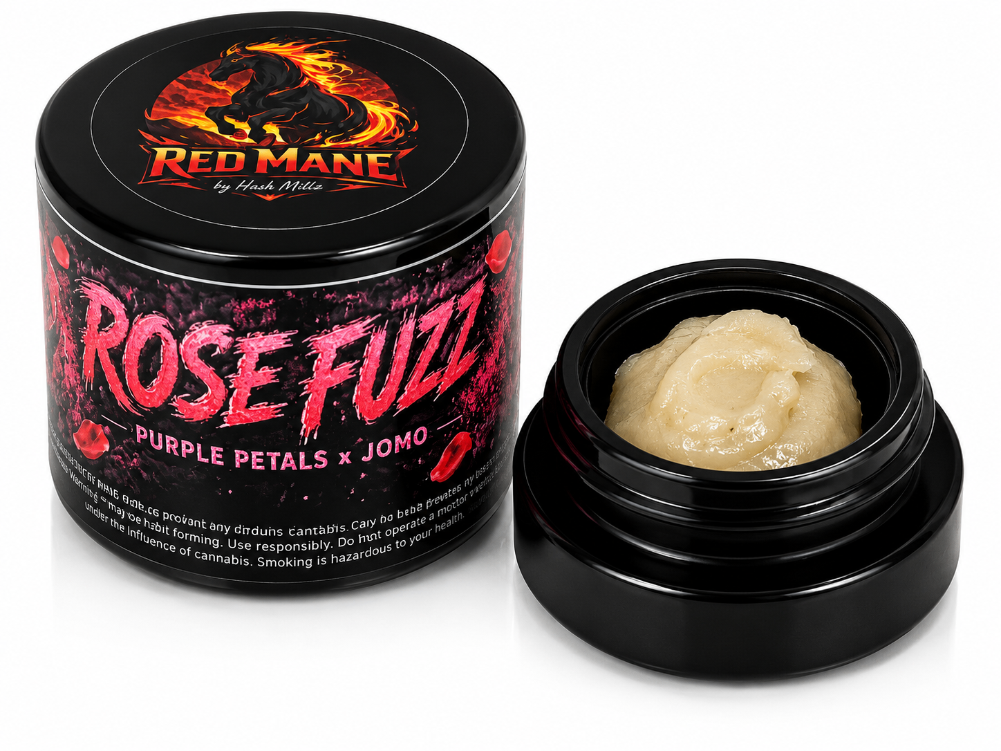Red Mane Rose Fuzz Live Rosin